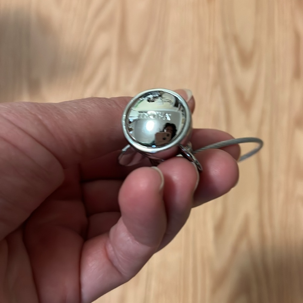Silver Angel Charm Keychain - Picture 5 of 7